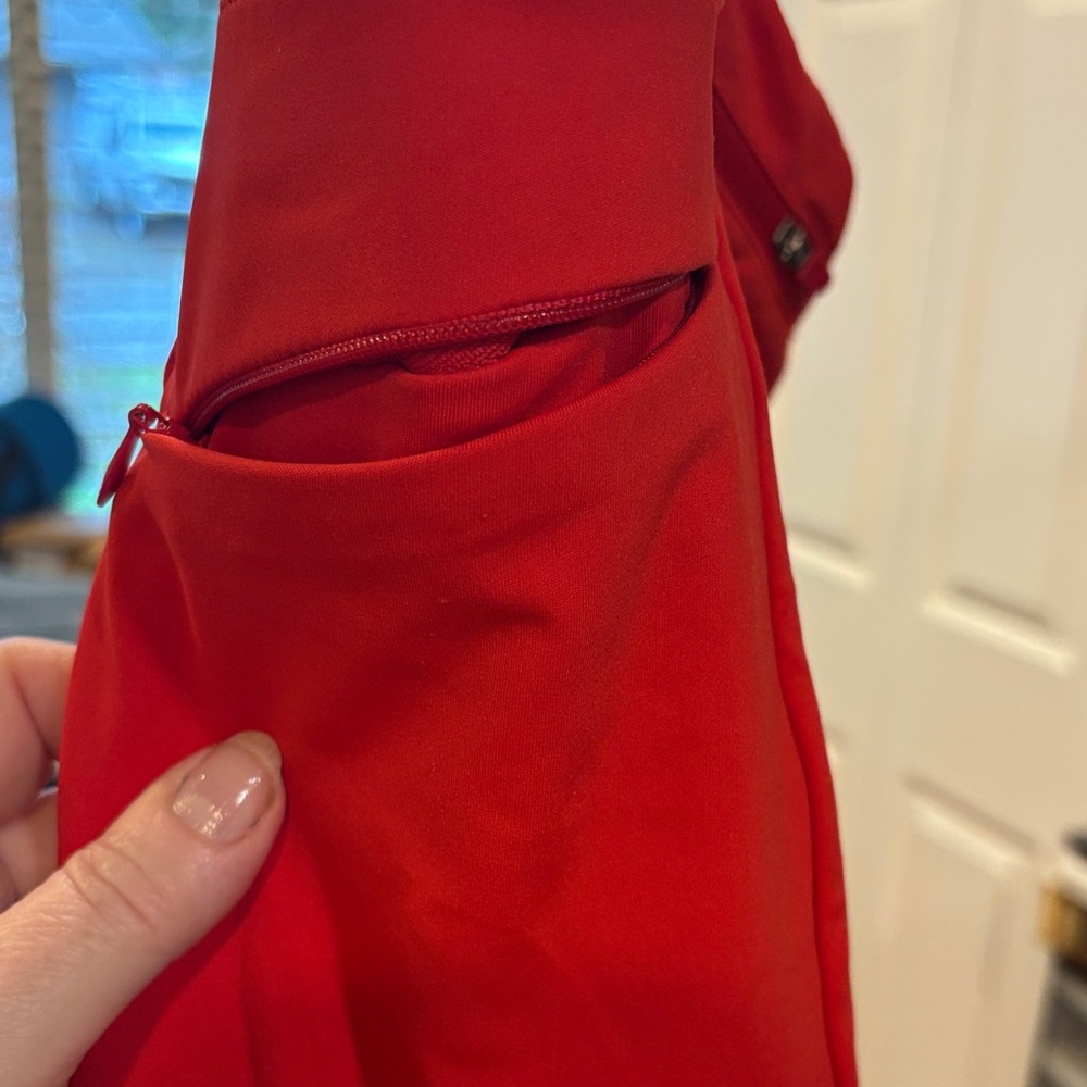 Women's Red Skort - Picture 3 of 7